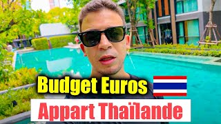 Budget Appartement Thaïlande Bangkok 2024 [upl. by Solon]