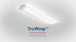 Lithonia Lighting TruWrap Curved Medium and Narrow Installation [upl. by Eli811]