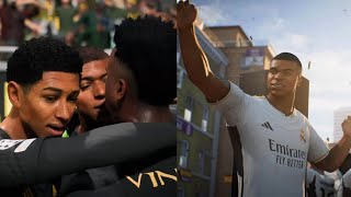 EA FC 24 PS5 Kylian Mbappé Real Madrid Laliga Santander Goals  UEFA Champions League 2023 2024 [upl. by Aniela]