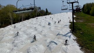 Killington Resort still open for skiing on Memorial Day weekend [upl. by Fitzger600]