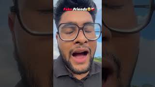 Fake friends 🥲 shorts shortvideo fakefriends fake sad [upl. by Ameekahs103]