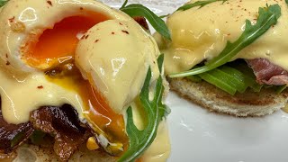 Benedikto kiaušiniai lengvai ir greitai EGGS BENEDICT EASY WAY [upl. by Ebert549]