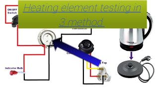 Electric kettle ke Heating element check Karen ke tin aasan tricks [upl. by Duma]