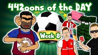 Xhaka Red Card Carrasco Hattrick Costa vs Conte 442oons of the Day WEEK 8 Parody [upl. by Sido]