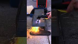 Builtin air pump plasma cutting machine scrap steel and scrap iron scrap car technical activity [upl. by Meeks]