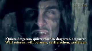 E NOMINE Wolfen Das Tier in Mir LyricsSub Español Official Video [upl. by Nniroc527]