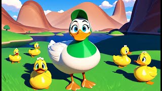 Five Little Ducks  Kids Rock Song  Nursery Rhymes [upl. by Lovering]