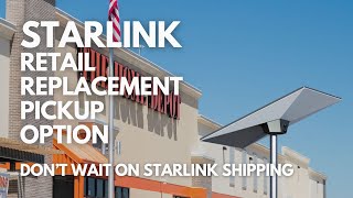 Starlink Now Offers Retail Replacement Pickup [upl. by Eecrad435]