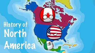 Countryballs  History of North America [upl. by Ola]