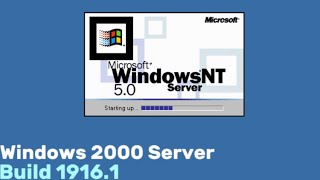 Windows NT 502000 server beta 3 build 1916 [upl. by Novek]