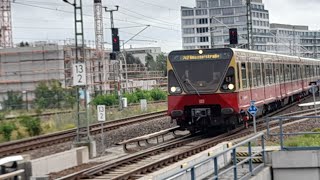 Mitfahrt in der S42 von Halensee bis Beusselstraße in der BR 480 078 [upl. by Mumford]