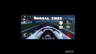 Normal VS heated tires in fi [upl. by Lachish]