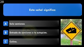 ACTUAL EXAMEN TEÓRICO 2024 para la LICENCIA DE CONDUCIR DMV EN ESPANOL 8 [upl. by Lluj486]