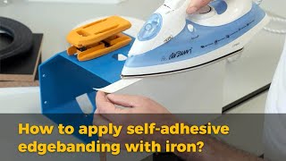 How to Apply Edgebanding With Iron  Tece Originals [upl. by Eterg]