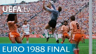 Netherlands v Soviet Union 1988 UEFA European Championship final highlights [upl. by Solrak]