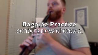 Sandys New Chanter Hornpipe  Practice Chanter [upl. by Eran]