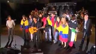 Carlos Baute amp Alejandro Sanz  Corazón Partío  Voces Solidarias Colombia [upl. by Teloiv]