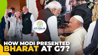 G7 Summit PM Modi shares highlights of successful visit to Italy [upl. by Auburn]