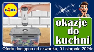 𝐋𝐈𝐃𝐋 😃 Nowa Oferta od Czwartku 01082024  Okazje do Kuchni [upl. by Yrannav]