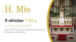 FSSPX Antwerpen  0910 H JOHANNES LEONARDI [upl. by Aihsoek744]