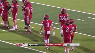 Spencerville vs Delphos Jefferson Football 10242024 [upl. by Dolorita302]