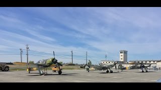 FockeWulf Fw190A5 Messerschmitt Bf109E3 Fieseler Fi156C2 quotStorchquot [upl. by Hieronymus333]