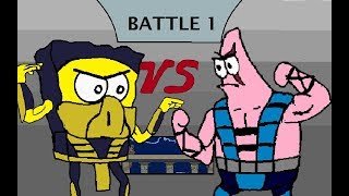 Mortal Kombat Spongebob Edition Part 1 [upl. by Nuahc401]