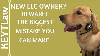 New LLC Owner Beware of the Biggest Mistake You Can Make 2022 [upl. by Elizabeth]