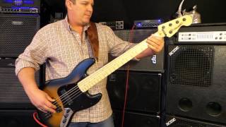 Ghost Bass J5 w Nordstrand Big Split pickups  Andy Irvine [upl. by Wyatt]