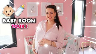 BABY ROOM TOUR 👶🏻  la Chambre de notre Fille  💕 [upl. by Olney]