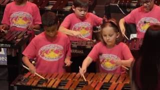 Watermelon Man by Herbie Hancock  The Louisville Leopard Percussionists Beginners [upl. by Anikat]