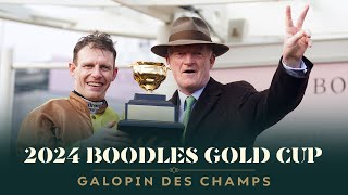 GALOPIN DES CHAMPS DEFENDS HIS BOODLES GOLD CUP CROWN [upl. by Inesita]