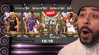 LUCKY LEGEND PULL I Opened the New Free Box for Pink Diamonds and New Packs NBA 2K25 MyTeam [upl. by Eytteb]