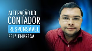 PROCESSO DE ALTERAÇÃO DO CONTABILISTA RESPONSÁVEL PELA EMPRESA  RECEITA FEDERAL [upl. by Cleopatra973]