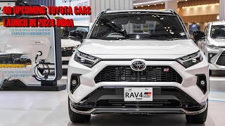 09 UPCOMING TOYOTA CARS LAUNCH INDIA 2024  UPCOMING CARS 2024  UPCOMING TOYOTA CAR INDIA 2024 [upl. by Idnis]