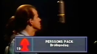 Perssons Pack – Bröllopsdag Listan 1989 [upl. by Enoryt]