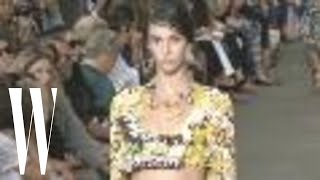 Missoni Spring 2012  runway fashion show  W Magazine [upl. by Ddene]