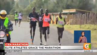 Elite athletes grace the Iten International Marathon [upl. by Nueormahc]