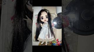 My first custom blythe doll 😛 blythe blythedoll customdoll customblythedoll [upl. by Ytirehc]