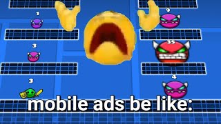 gd mobile ad  geometry dash [upl. by Ailuy]