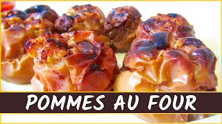 Recette des pommes au four au miel et aux amandes [upl. by Noet]