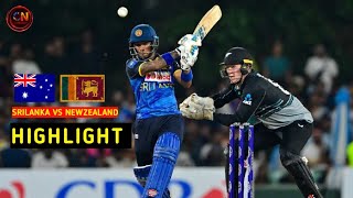 SL VS NZ 1ST ODI HIGHLIGHTS sports [upl. by Ennaira875]