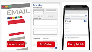 Three Easy Ways to Fax  By Email Online or Mobile App [upl. by Adnala]