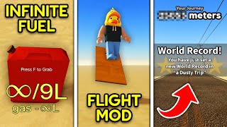 I Used These INSANE Glitches in A Dusty Trip to Set a WORLD RECORD Roblox [upl. by Ettenna]