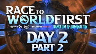 Race to World First Sanctum of Domination  Day 2 Part 2  Full Broadcast [upl. by Imoyik164]