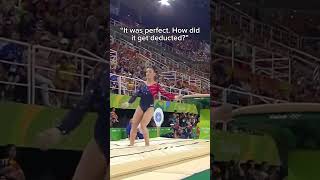 the 2nd vault is perfect 🤯🐐  gymnastics flips shorts simonebiles [upl. by Elias]