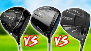 The Ultimate Driver Forgiveness test Qi10 Max vs Ping G430 MAX 10k vs Tour Edge E725 [upl. by Sregor]