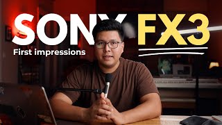 Sony Fx3 impressions  Gear update  Low light issues [upl. by Ahsiemat]