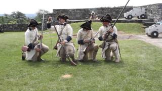 French Drill and Musket Demonstration [upl. by Ijneb962]