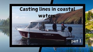 Inshore Boat fishing uk species trip arvor boat [upl. by Kielty]